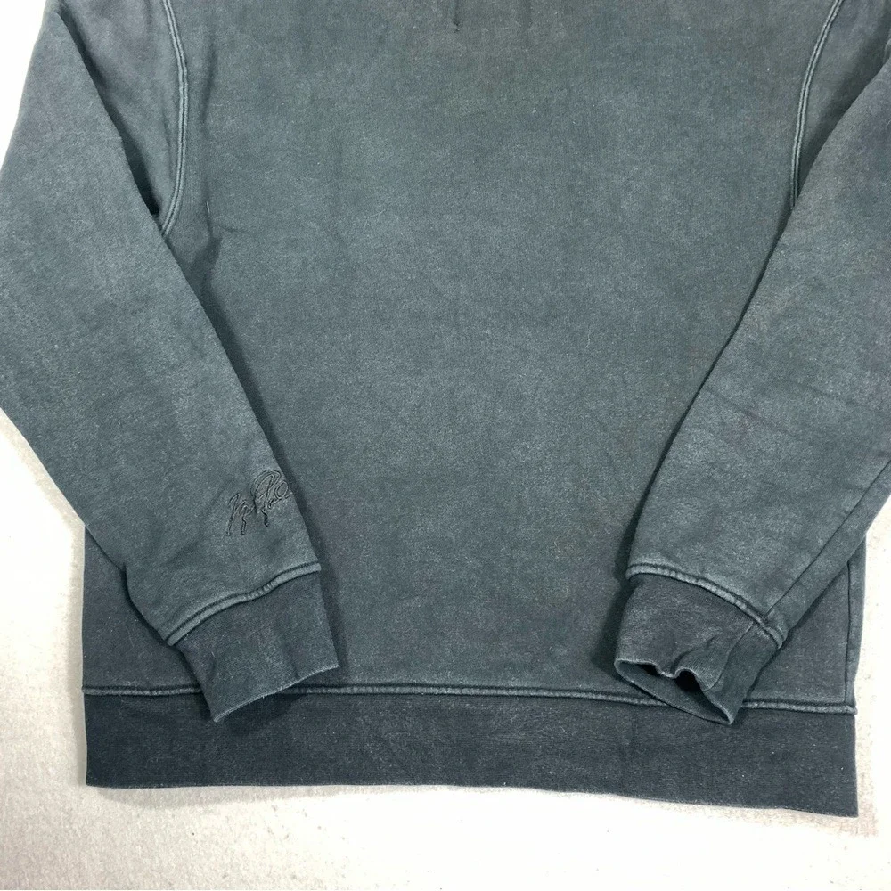 Jordan Brooklyn Fleece Hoodie Men's Medium Pullover Black Sweatshirt Casual